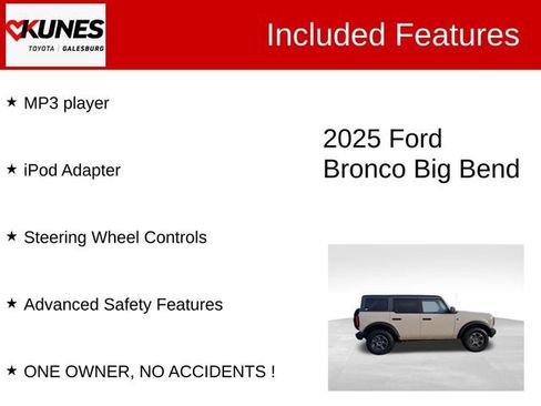 Used 2025 Ford Bronco Big Bend image 3