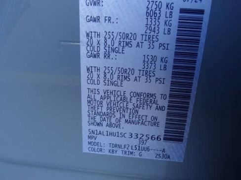 Used 2025 INFINITI QX60 Autograph w/ Cargo Package image 58