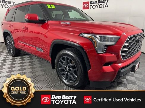 Certified 2025 Toyota Sequoia Platinum AWD/4WD image 1