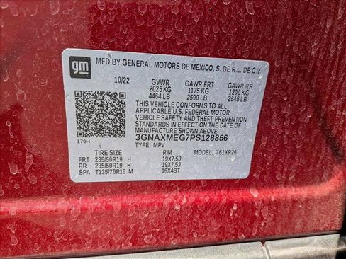 Used 2023 Chevrolet Equinox RS FWD image 16