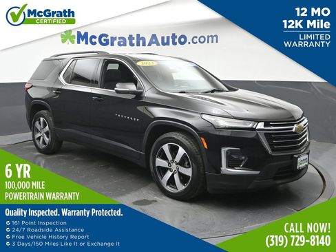 Used 2023 Chevrolet Traverse LT w/ LT Premium Package AWD/4WD image 1