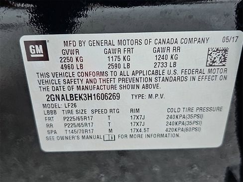 Used 2017 Chevrolet Equinox LS image 35