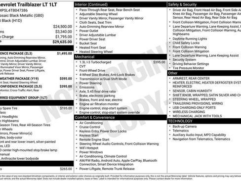Used 2026 Chevrolet TrailBlazer LT w/ Convenience Package FWD image 25
