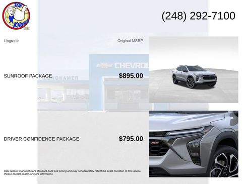 New 2026 Chevrolet Trax RS w/ Sunroof Package image 5