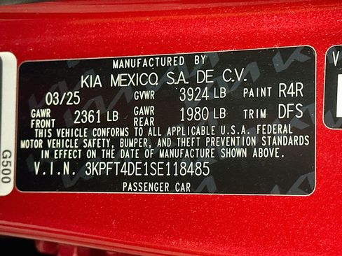 Used 2025 Kia K4 FWD image 12