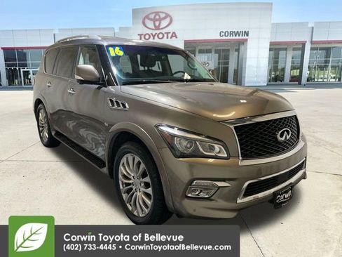 Used 2016 INFINITI QX80 Luxe w/ 22" Wheel Package image 2