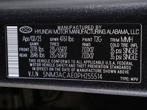 Certified 2023 Hyundai Tucson SE AWD/4WD image 39