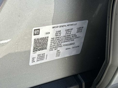 New 2026 Chevrolet Tahoe High Country RWD image 29