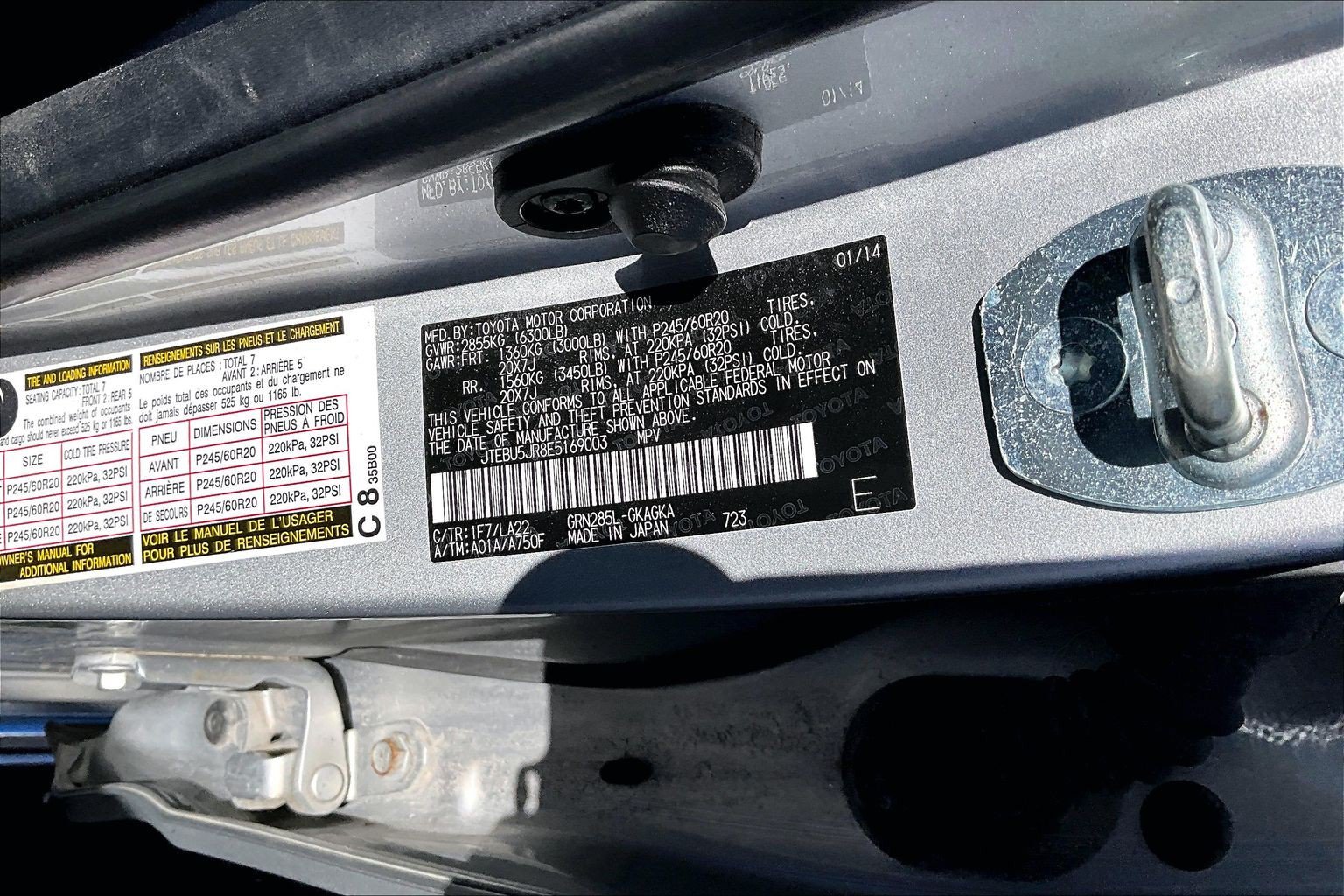 Used 2014 Toyota 4Runner Limited AWD/4WD image 5