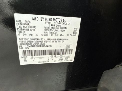 Used 2014 Ford Explorer XLT w/ Equipment Group 202A AWD/4WD image 53