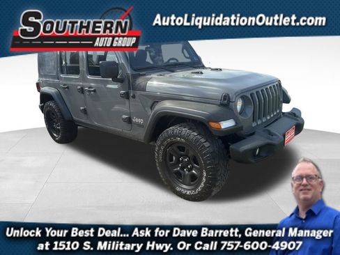 Used 2019 Jeep Wrangler Unlimited Sport image 1