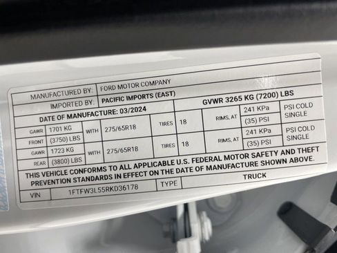 Used 2024 Ford F150 XLT w/ Tow/Haul Package image 29