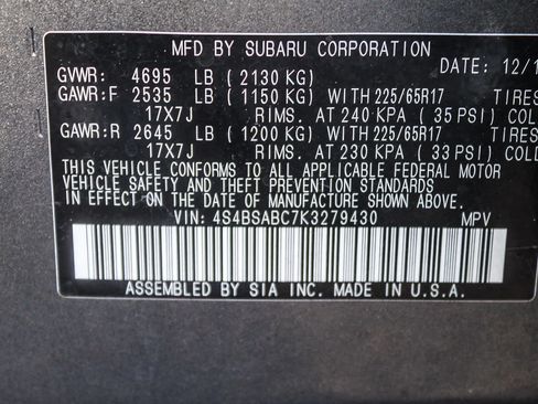 Used 2019 Subaru Outback 2.5i image 22