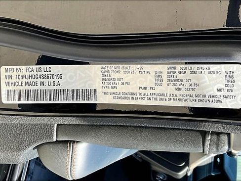 New 2025 Jeep Grand Cherokee Overland image 14