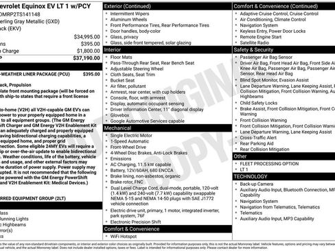 New 2026 Chevrolet Equinox EV LT FWD image 6
