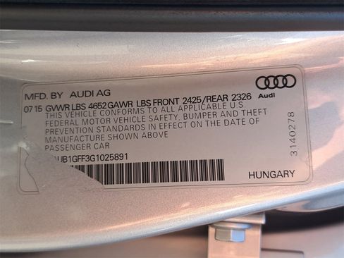 Used 2016 Audi S3 Premium Plus w/ Technology Package image 38