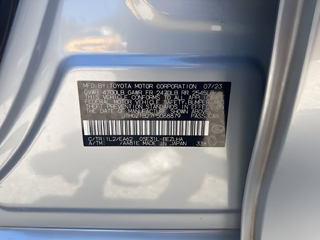 Used 2023 Lexus IS 350 F Sport w/ Memory Package RWD image 25