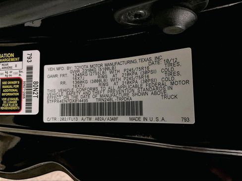 Used 2013 Toyota Tacoma 4x4 Regular Cab image 31