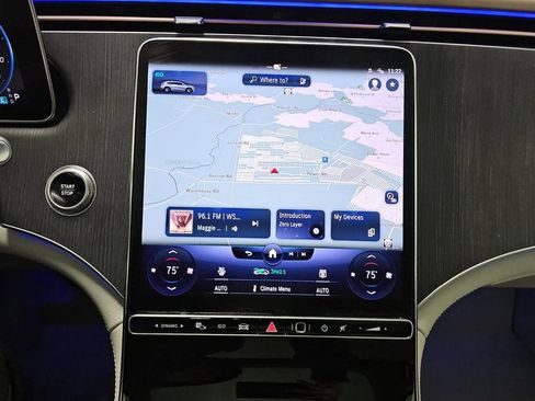 Used 2023 Mercedes-Benz EQS 450+ 4MATIC SUV w/ AMG Line Exterior Package image 8