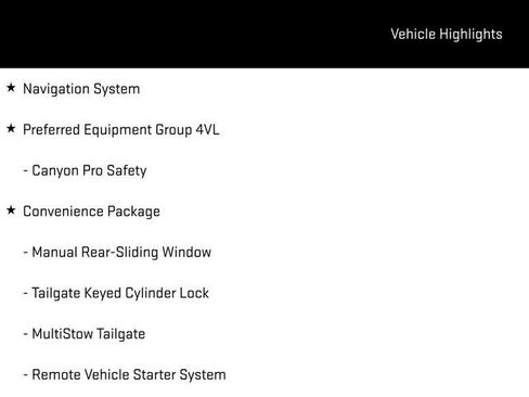 Used 2023 GMC Canyon Elevation w/ Elevation Premium Package image 2