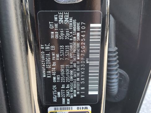 Certified 2025 Kia Sportage EX image 30