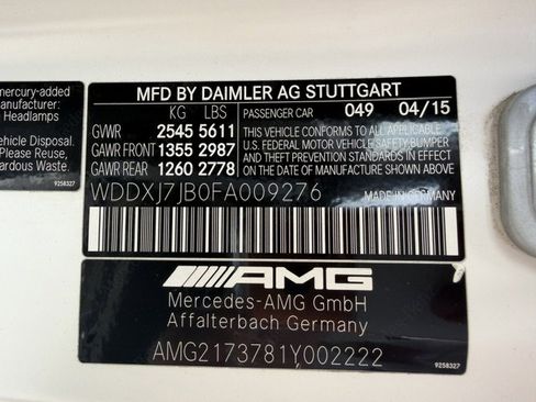 Used 2015 Mercedes-Benz S 63 AMG 4MATIC Coupe image 17