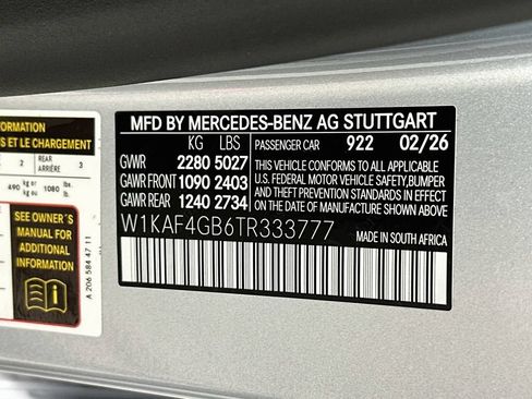 Certified 2026 Mercedes-Benz C 300 Sedan image 34