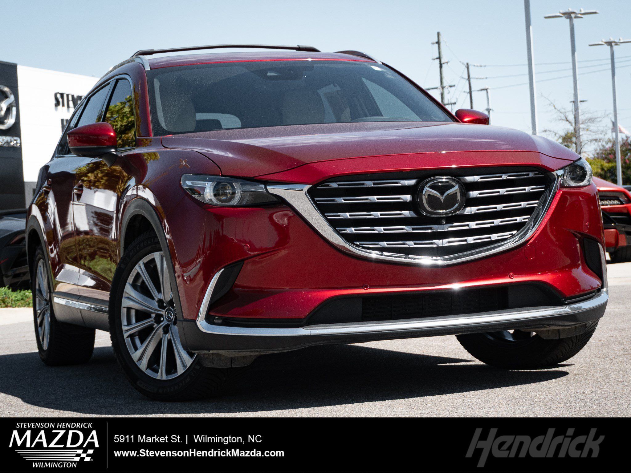 Used 2021 MAZDA CX-9 Signature AWD/4WD image 1