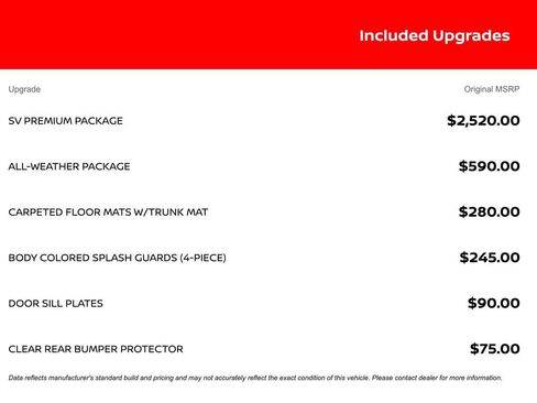 Used 2024 Nissan Sentra SV w/ SV Premium Package FWD image 10