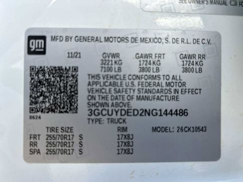Used 2022 Chevrolet Silverado 1500 LT AWD/4WD image 23