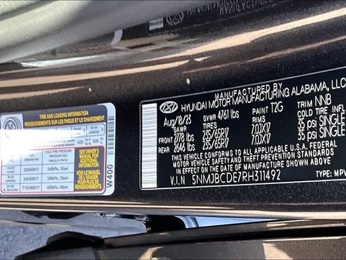 Certified 2024 Hyundai Tucson SEL AWD/4WD image 18