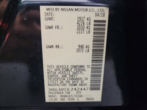 Used 2018 Nissan Altima 2.5 SL image 33