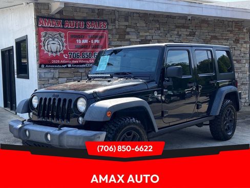 Used 2014 Jeep Wrangler Unlimited Rubicon w/ Connectivity Group image 1