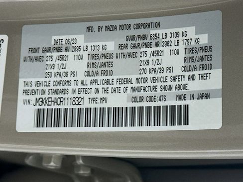 Used 2024 MAZDA CX-90 Plug-In Hybrid w/ Premium Plus image 12