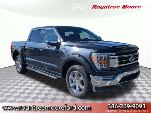 Used 2021 Ford F150 Lariat AWD/4WD image 1