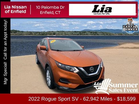 Used 2022 Nissan Rogue Sport SV w/ Technology Package AWD/4WD image 1