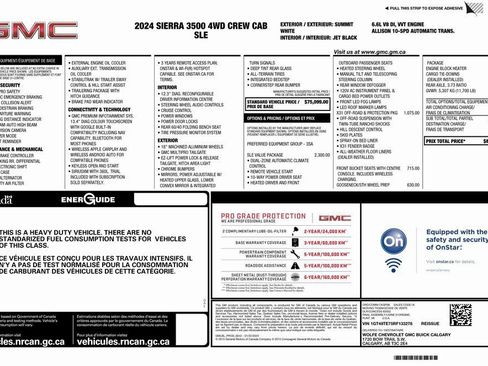 Used 2024 GMC Sierra 3500 SLE w/ SLE Value Package image 4