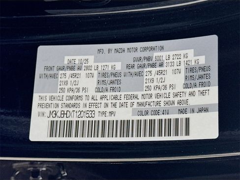 New 2026 MAZDA CX-70 3.3 Turbo w/ Preferred Package image 21