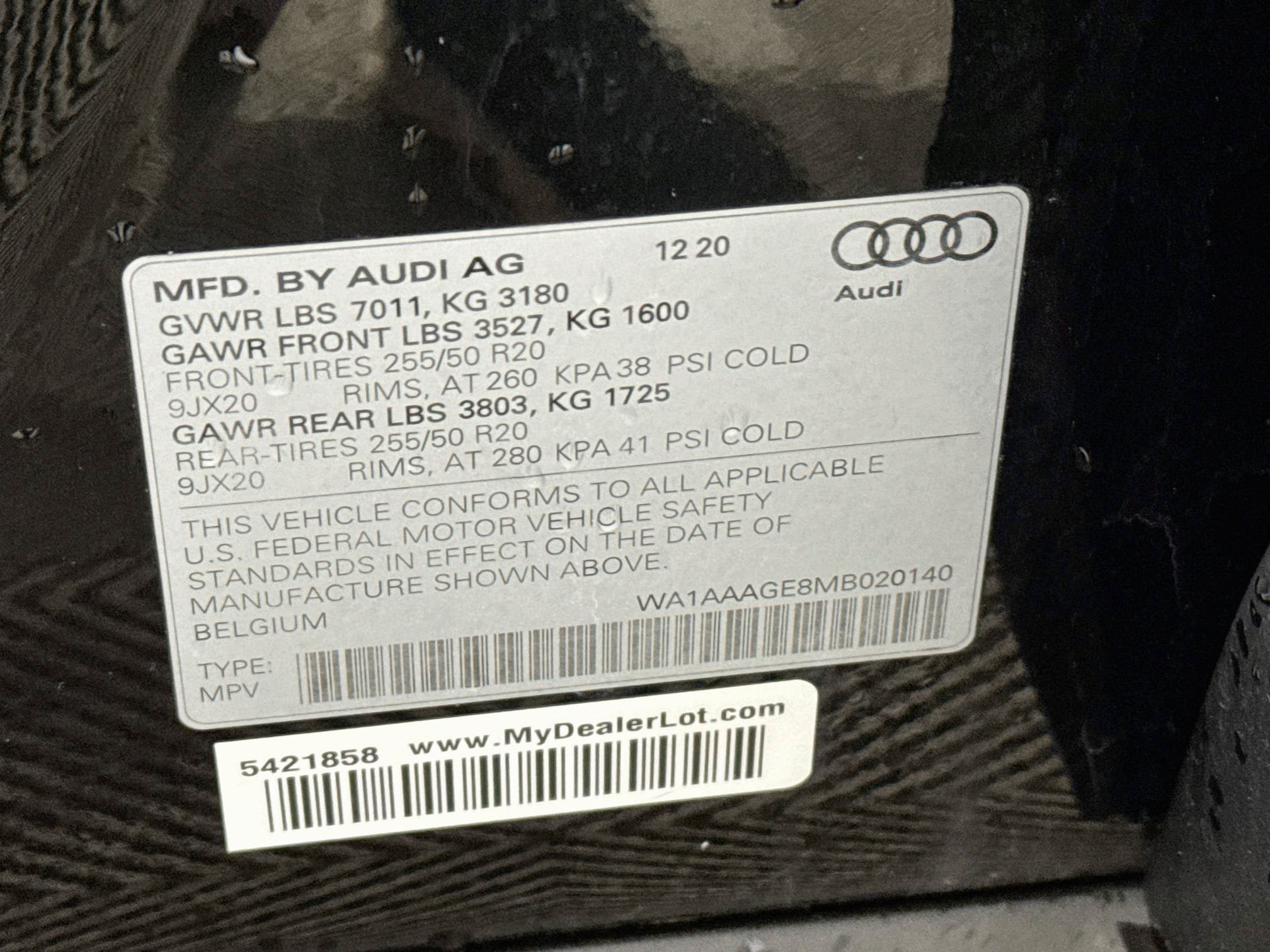 Used 2021 Audi e-tron Premium w/ Convenience Plus Package AWD/4WD image 27