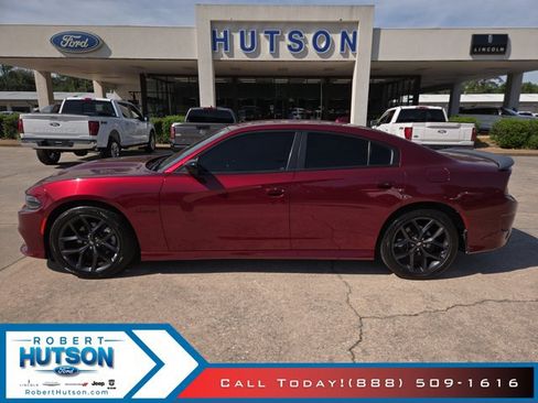Used 2022 Dodge Charger R/T w/ Blacktop Package RWD image 1