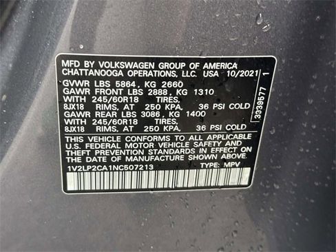 Used 2022 Volkswagen Atlas SE image 17
