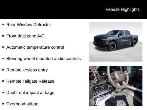 Used 2025 RAM 1500 Rebel w/ Rebel Level 1 Equipment Group AWD/4WD image 14