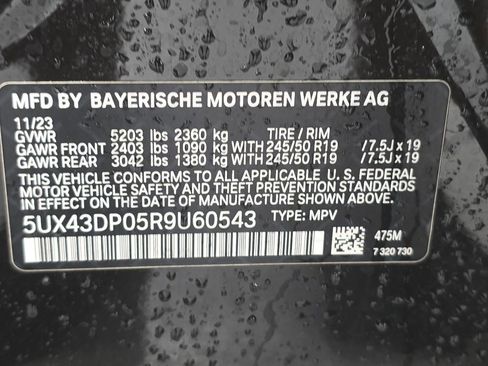 Certified 2024 BMW X3 sDrive30i w/ Convenience Package RWD image 26
