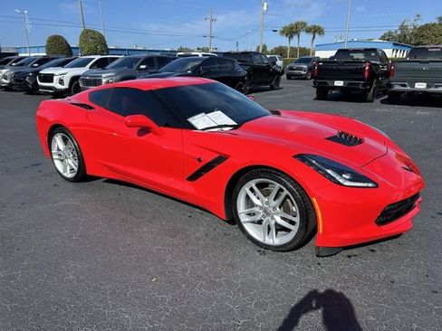 Used 2017 Chevrolet Corvette Stingray Coupe w/ Carbon Flash Badge Package image 1
