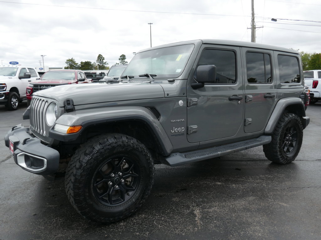 Used 2020 Jeep Wrangler Unlimited Sahara AWD/4WD image 8