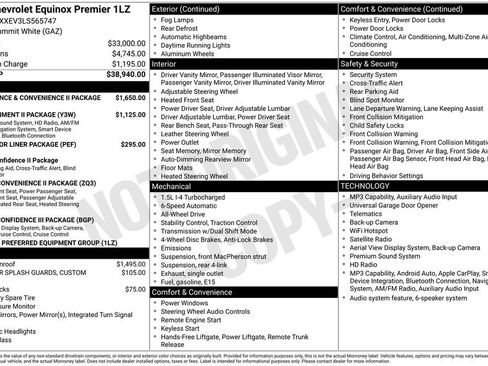 Used 2020 Chevrolet Equinox Premier AWD/4WD image 14