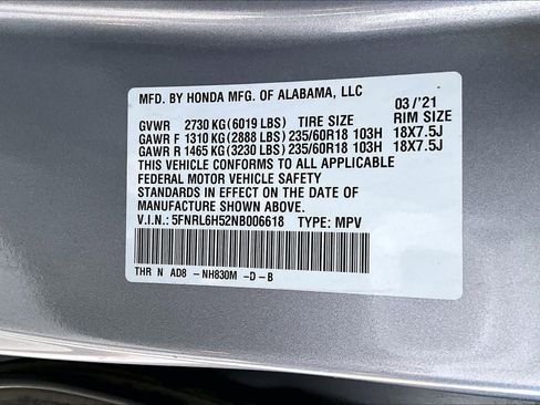 Used 2022 Honda Odyssey EX image 34