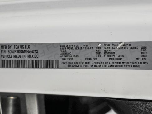 Used 2021 RAM ProMaster 2500 image 46