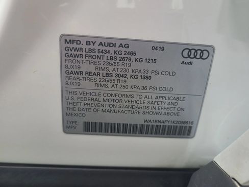 Used 2019 Audi Q5 2.0T Premium Plus AWD/4WD image 3