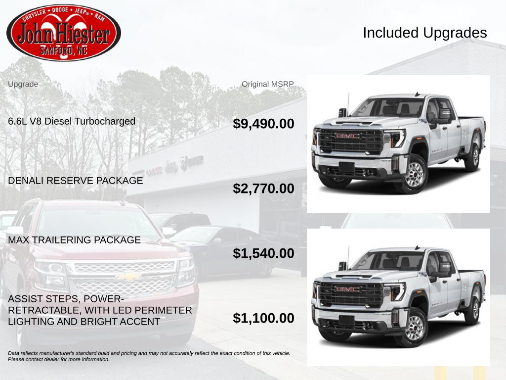 Used 2024 GMC Sierra 2500 Denali w/ Denali Reserve Package AWD/4WD image 4